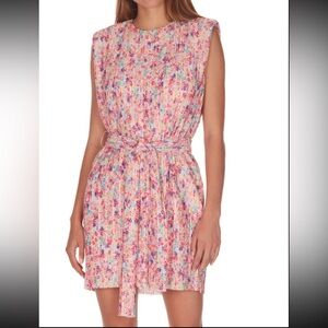 Amanda Uprichard Ondine Dress in Giardino Pleats